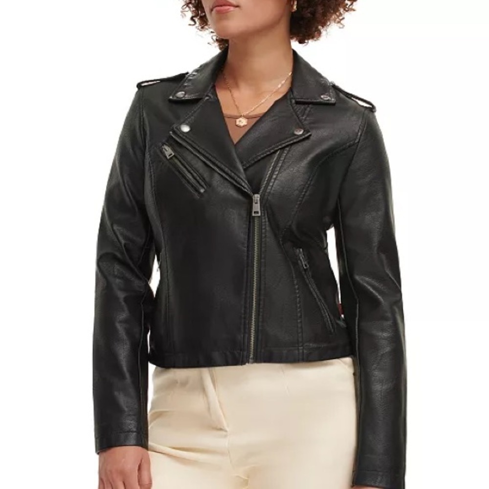 Levi’s FAUX LEATHER MOTO‎ JACKET small